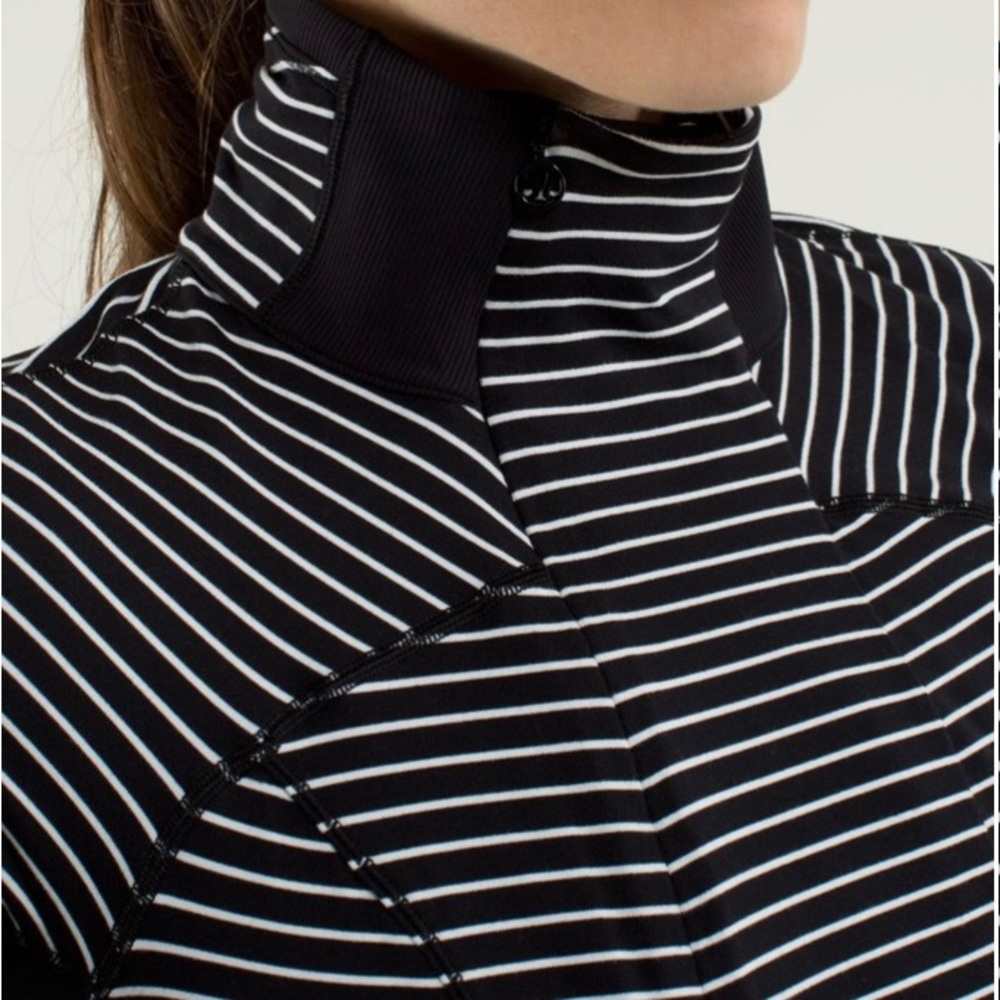 Lululemon Base Runner Parallel Stripe Half Zip - image 3